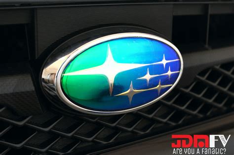 5 year durability Easy to apply and install. . Subaru emblem overlay